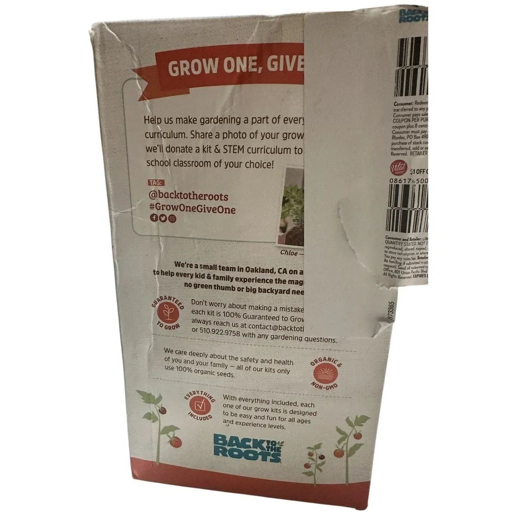 Back to the Roots - Organic Cherry Tomato Grow Complete Kit